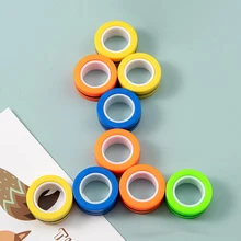 3pcs Magnetic Rings Unzip AntiStress Fidget Ring Spinner Magnetic Spinne Fidget Ring Magic RingTool Bracelet For Children Adult
3pcs Magnetic Rings Unzip AntiStress Fidget Ring Spinner Magnetic Spinne Fidget Ring Magic RingTool Bracelet For Children Adult