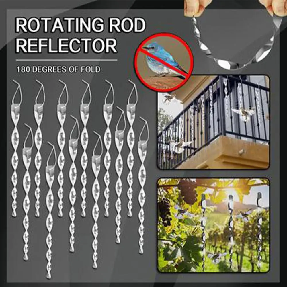 Bird Repellent Windmill Bird Deterrent Wind Spinner Reflective Decoration Bird Device Scaring Home Rod Garden Access Z6X0
Bird Repellent Windmill Bird Deterrent Wind Spinner Reflective Decoration Bird Device Scaring Home Rod Garden Access Z6X0