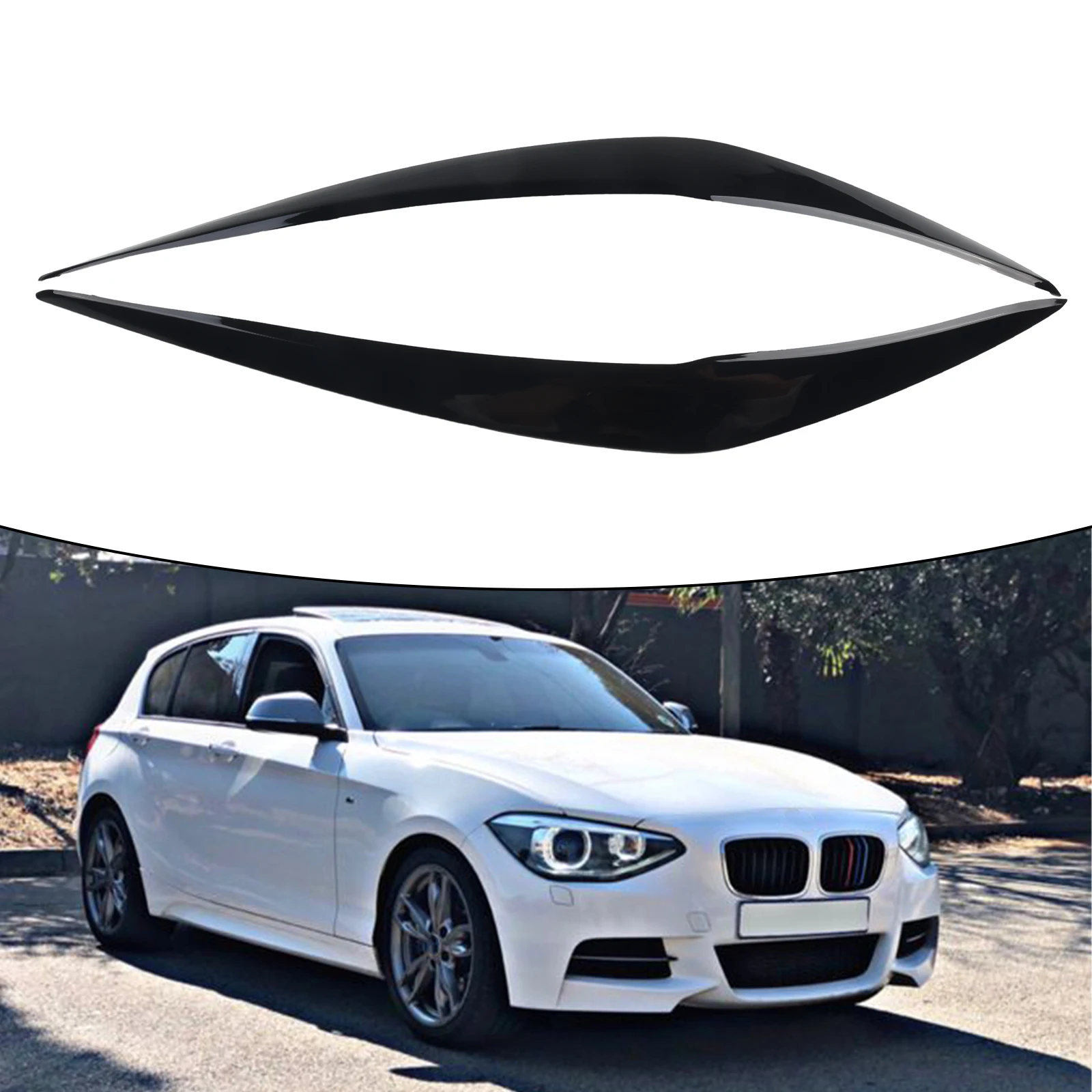 Chrome Trim Cover Headlight Eyelids ABS Black Factory M-Sport Bumper Included Double-sided Tape 100% New And High Quality
Chrome Trim Cover Headlight Eyelids ABS Black Factory M-Sport Bumper Included Double-sided Tape 100% New And High Quality