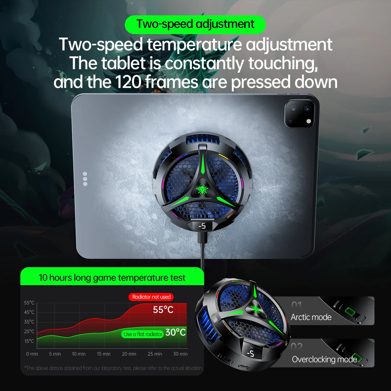 Магнитный охладитель PLEXTONE EX3 для iPad, охладитель для игрового планшета Apple iPad, магнитный радиатор, регулируемый полупроводниковый охлаждающий
Магнитный охладитель PLEXTONE EX3 для iPad, охладитель для игрового планшета Apple iPad, магнитный радиатор, регулируемый полупроводниковый охлаждающий