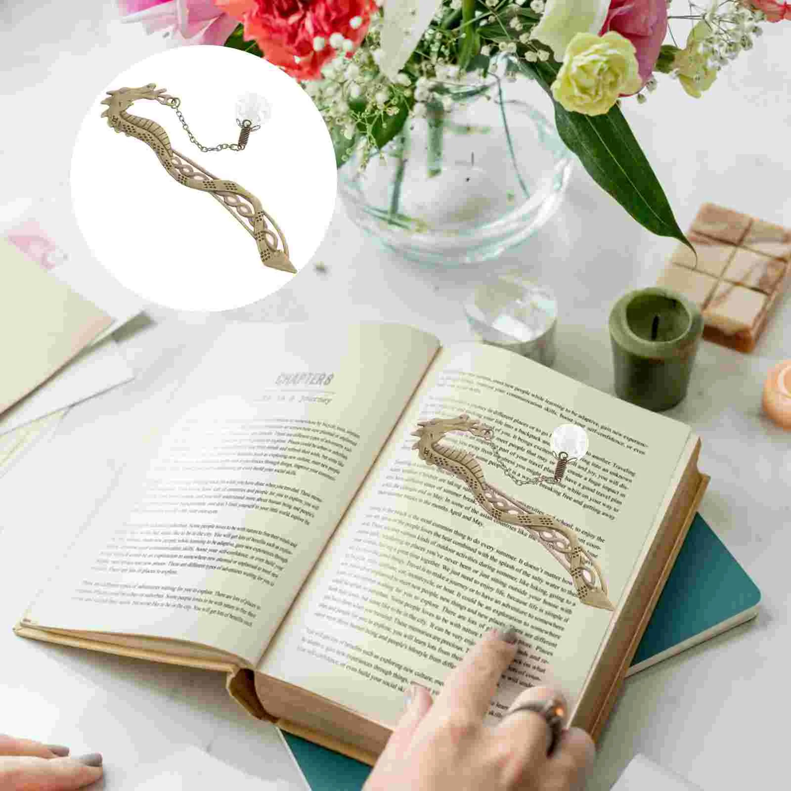 Metal Book Bookmark Wedding Decor Japandi Decor Vintage Chinese Dragon Book Mark Luminous Book Marker Hairpin Bookmarks Office
Metal Book Bookmark Wedding Decor Japandi Decor Vintage Chinese Dragon Book Mark Luminous Book Marker Hairpin Bookmarks Office