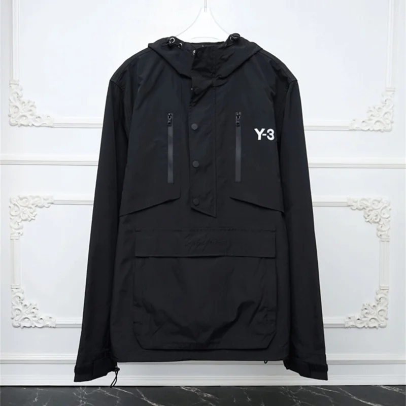 y-3 Yohji Yamamoto Spring Autumn hooded jacket fashion print sweatie hoodie embroidered men's jumper y3 jacket drawstring jacket
y-3 Yohji Yamamoto Spring Autumn hooded jacket fashion print sweatie hoodie embroidered men's jumper y3 jacket drawstring jacket