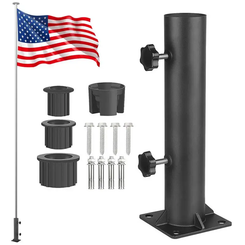 Heavy Duty Metal Holder Stand for Market Umbrella Patio Umbrella Stand Adjustable Deck Umbrella Mount Bracket for Garden Terrace
Heavy Duty Metal Holder Stand for Market Umbrella Patio Umbrella Stand Adjustable Deck Umbrella Mount Bracket for Garden Terrace