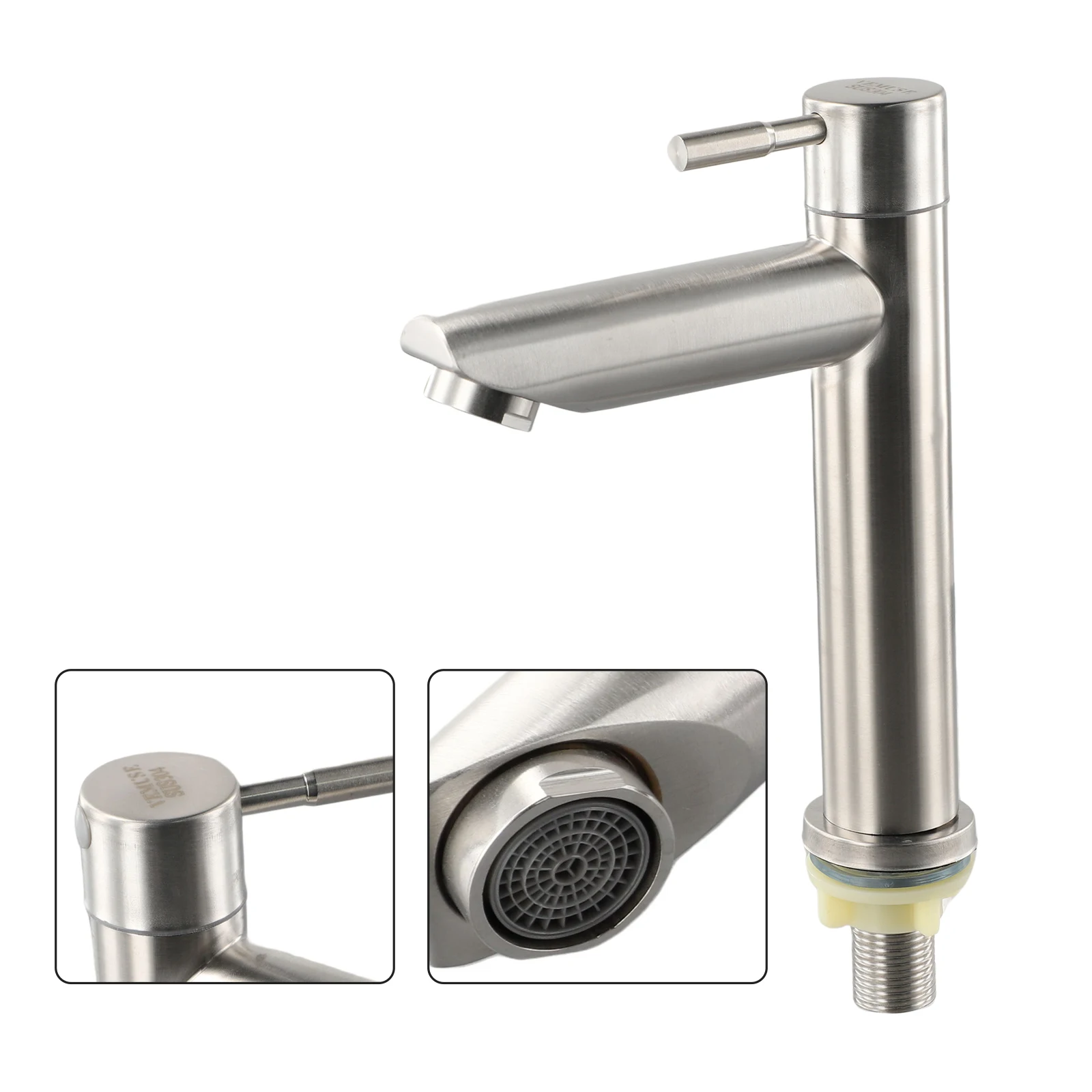 Durable High Quality Useful Brand New Faucet Basin Accessories Bathroom Family Hotel Kitchen Replacement Silver
Durable High Quality Useful Brand New Faucet Basin Accessories Bathroom Family Hotel Kitchen Replacement Silver