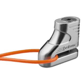 Proteja sua motocicleta: trava universal para guidão, trava portátil antirroubo 12 Verizon Motorcycle Disc Brakes Lock 5Mm Mtb Bicycle Electric Car Anti-Theft Bike Disc Lock Motorcycle Theft Pretection