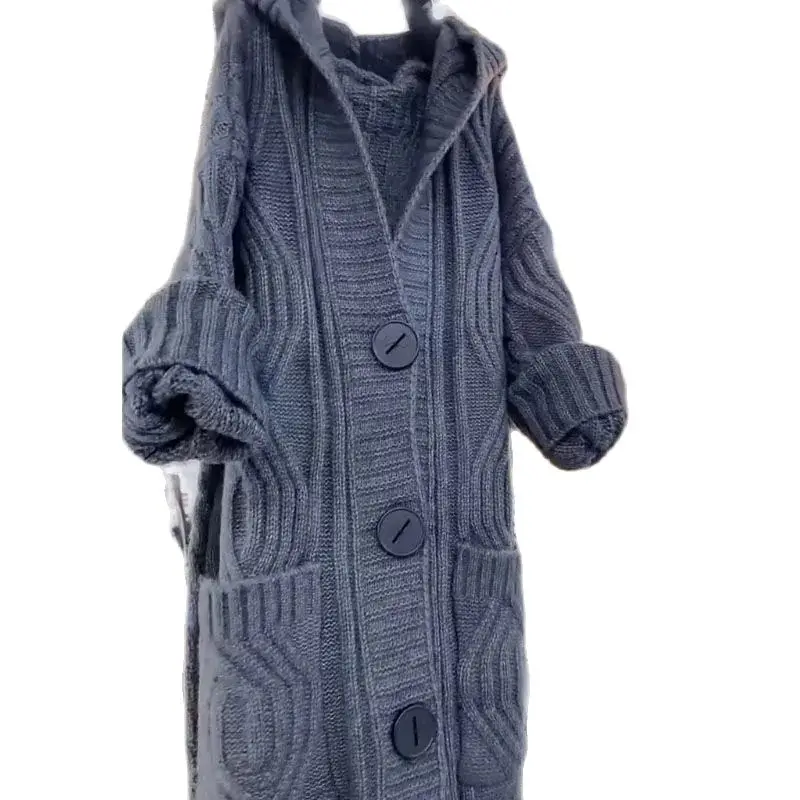 2024 New Winter Street Long Knitted Cardigan Jackets For Women Clothing Spring Autumn Large Size Slim Hooded Sweater Coats 72
2024 New Winter Street Long Knitted Cardigan Jackets For Women Clothing Spring Autumn Large Size Slim Hooded Sweater Coats 72