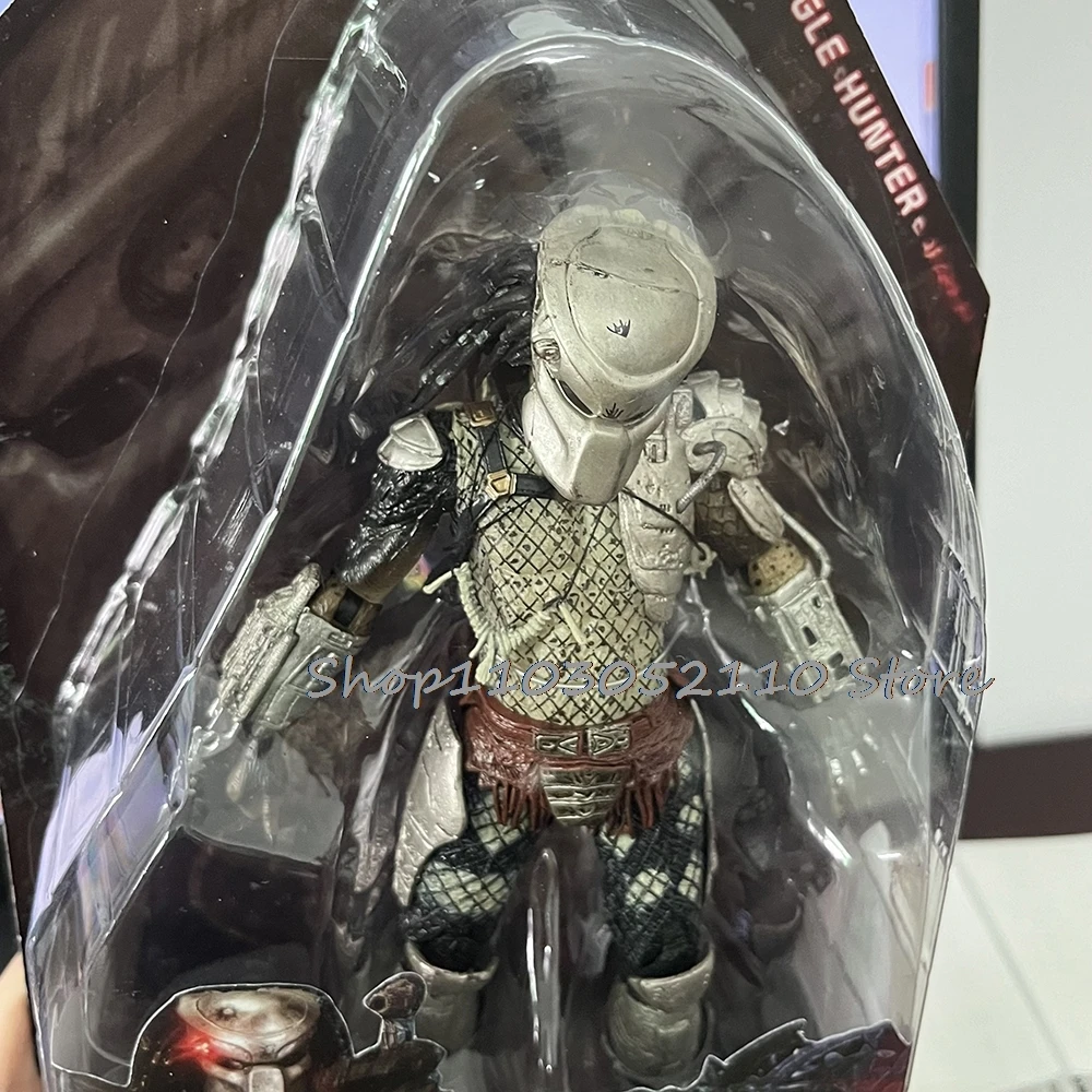 NECA Alien Jungle Hunter Predator figura de acción Aliens vs Predator modelo muñeca estatua conjunta película móvil juguetes regalos NECA Alien Jungle Hunter Predator figura de acción Aliens vs Predator modelo muñeca estatua conjunta película móvil juguetes regalos