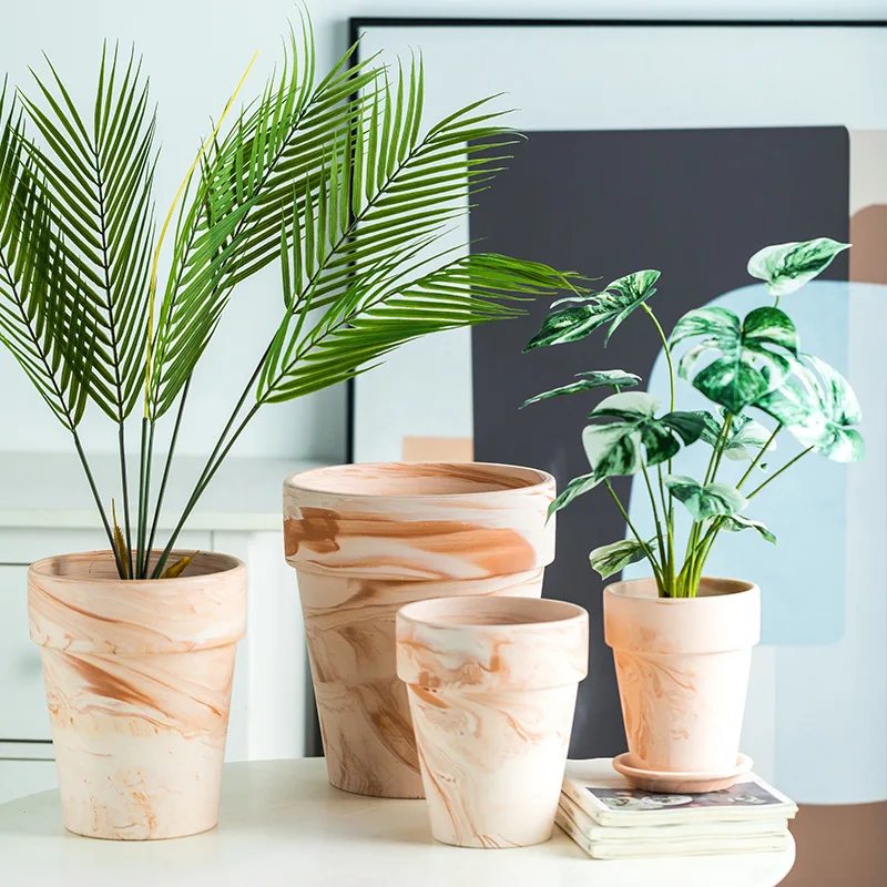 Macchiato Red Pottery Ceramic Flower Pot Breathable Pottery Plant Meaty Flower Pot
Macchiato Red Pottery Ceramic Flower Pot Breathable Pottery Plant Meaty Flower Pot