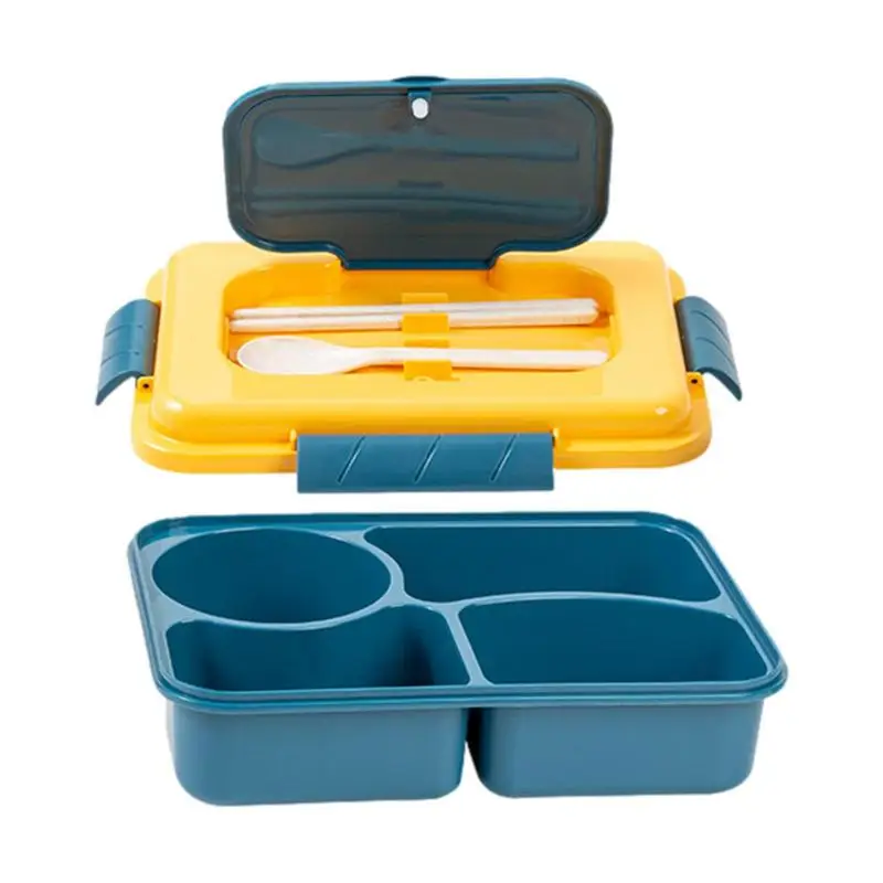 

Lunch Box Containers Portable Lunch Box Cutlery Food Container Leak Proof Food Container With 5 Compartments For Working School