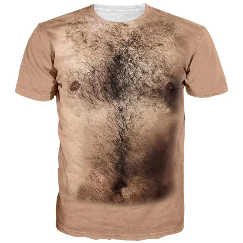 Interesting Muscle Pictures For Men's T-Shirts Trend Digital Printing Casual Streetwear Round Neck Short Sleeved Tops Clothing
Interesting Muscle Pictures For Men's T-Shirts Trend Digital Printing Casual Streetwear Round Neck Short Sleeved Tops Clothing