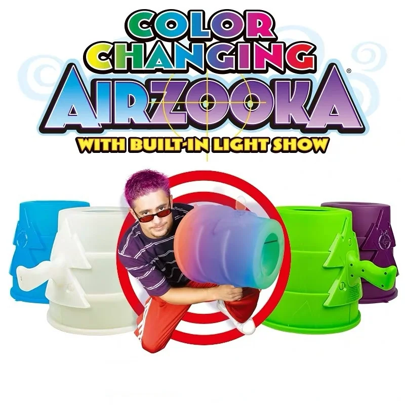 American AirZOOKA Children's Day Air Cannon Stunt Fun Technology Creative Release Toys Christmas Birthday Gift
American AirZOOKA Children's Day Air Cannon Stunt Fun Technology Creative Release Toys Christmas Birthday Gift