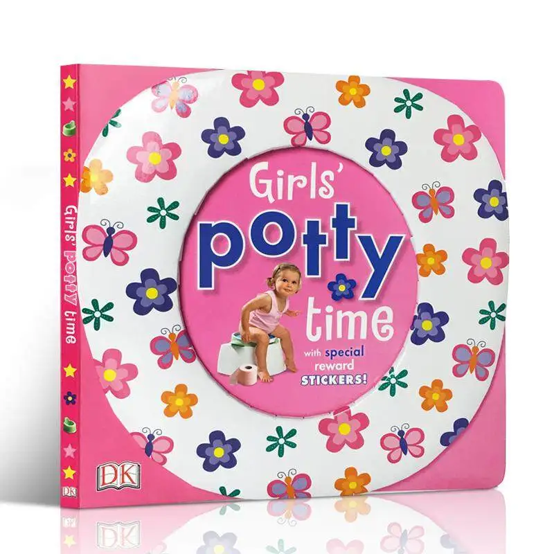 Milu Original English Picture Book Girls' Potty Time Children's Board DK Children
Milu Original English Picture Book Girls' Potty Time Children's Board DK Children