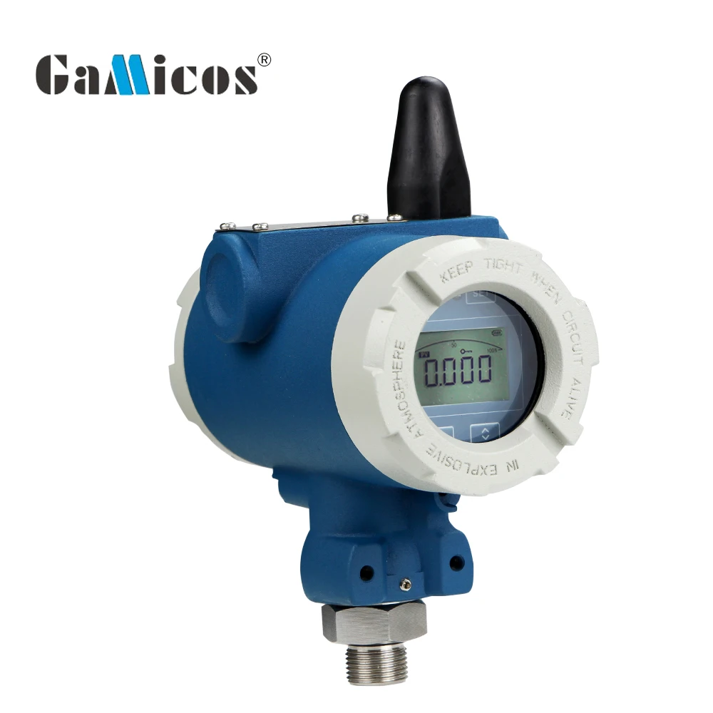 GAMICOS 2G/3G/4G wireless pressure transmitter for water air pipe network IOT sensor
GAMICOS 2G/3G/4G wireless pressure transmitter for water air pipe network IOT sensor