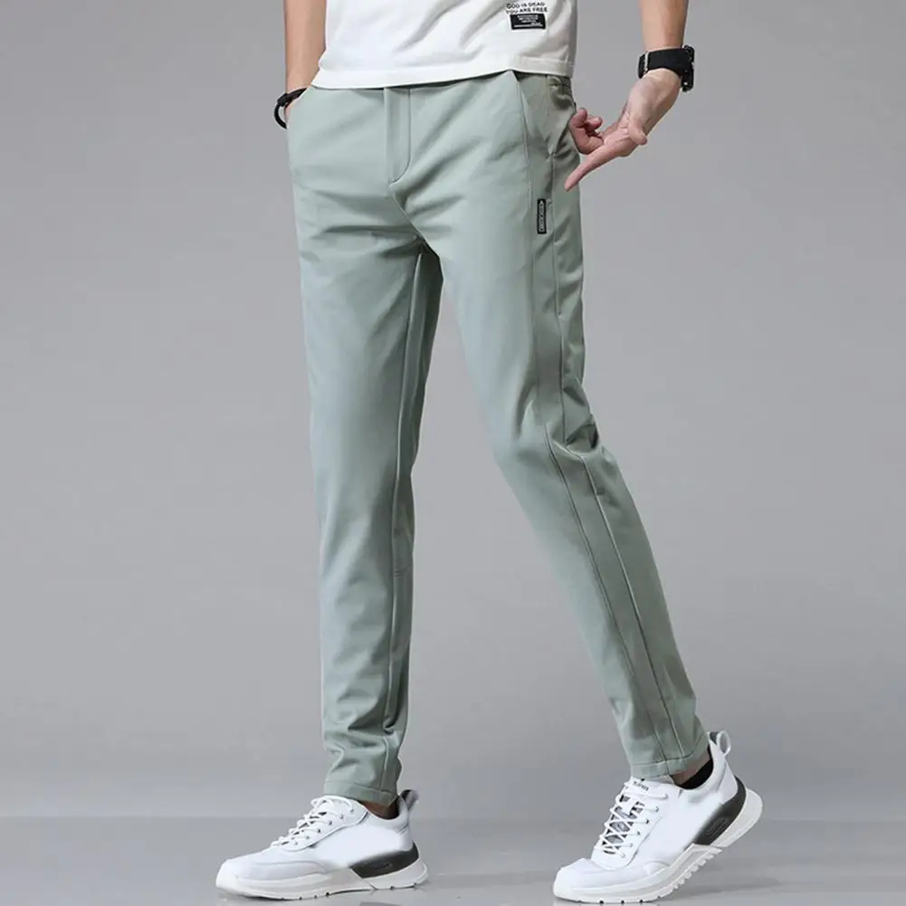 Men Pants Men's Quick-dry Breathable Pants with Pockets for Spring Autumn Loose Straight Fit Sweatpants for Casual Wear Solid
Men Pants Men's Quick-dry Breathable Pants with Pockets for Spring Autumn Loose Straight Fit Sweatpants for Casual Wear Solid