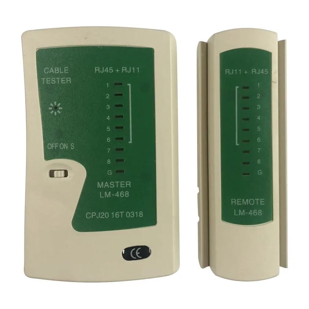 Hot RJ45 RJ11 RJ12 CAT5 UTP Network LAN USB Cable Tester Remote Test Tools 
Hot RJ45 RJ11 RJ12 CAT5 UTP Network LAN USB Cable Tester Remote Test Tools