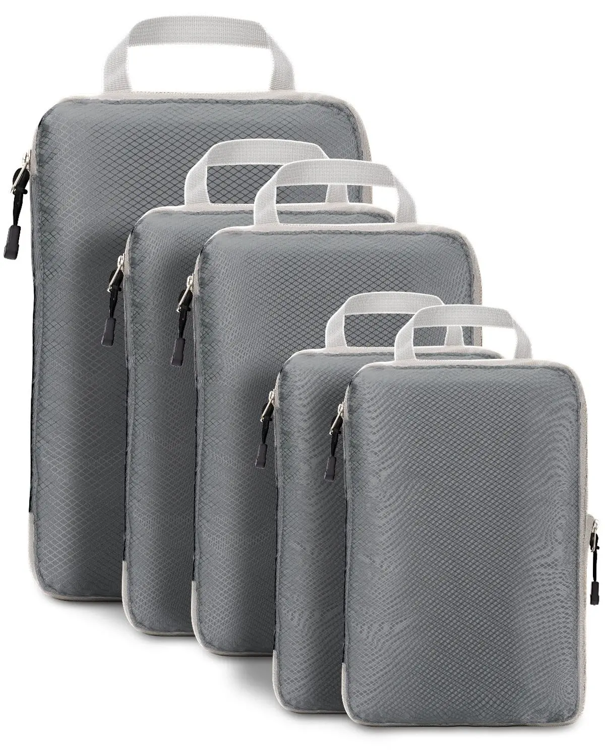 5Pcs Compression Packing Cubes for Suitcases Extensible Suitcase Organizer Lightweight Travel Luggage Organizer Packing Bags
5Pcs Compression Packing Cubes for Suitcases Extensible Suitcase Organizer Lightweight Travel Luggage Organizer Packing Bags
