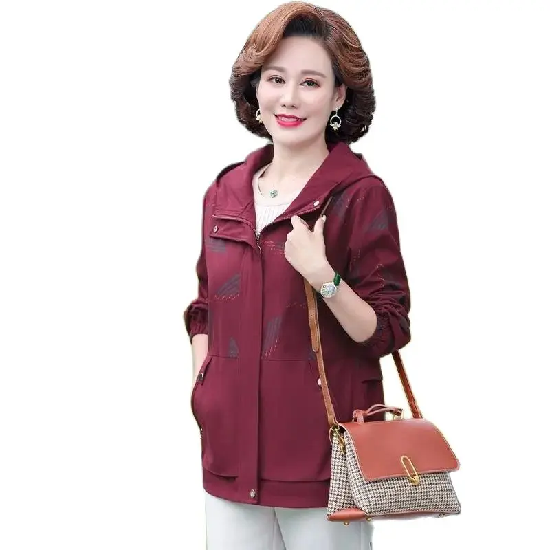 2022 Spring And Autumn Fashion Print Coat New Women's Long-Sleeved Hooded Pocket Coat Loose Casual Short Parka Top Women's 5XL
2022 Spring And Autumn Fashion Print Coat New Women's Long-Sleeved Hooded Pocket Coat Loose Casual Short Parka Top Women's 5XL