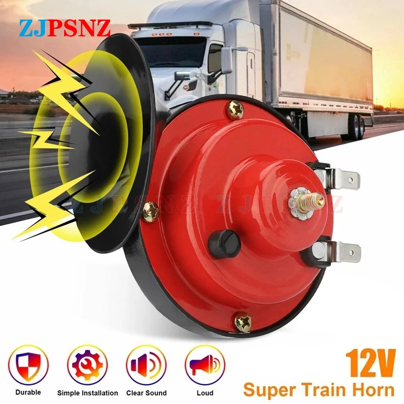 12/24V Car Horn 300dB Trumpet Super Loud Snail Air Horn With Mounting Kit Auto Trumpet Loudspeaker For Motorcycle Truck SUV Boat
12/24V Car Horn 300dB Trumpet Super Loud Snail Air Horn With Mounting Kit Auto Trumpet Loudspeaker For Motorcycle Truck SUV Boat