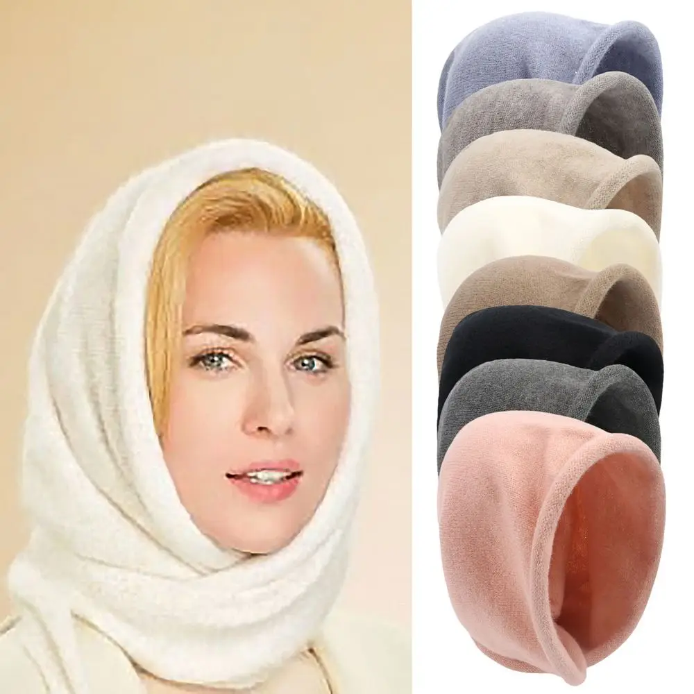 Winter Warm Cashmere Shawl Hat New Soft Solid Color Bonnet Hats Casual Thickened Beanie Cap Outdoor Hiking
Winter Warm Cashmere Shawl Hat New Soft Solid Color Bonnet Hats Casual Thickened Beanie Cap Outdoor Hiking
