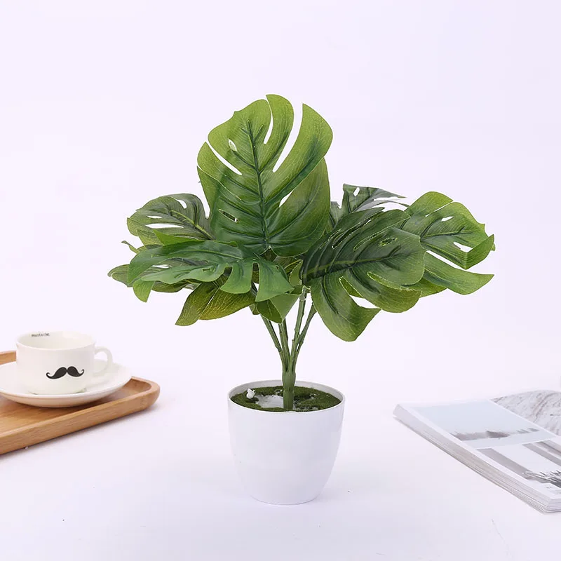 Simulation Green Plant Artificial Wedding Decoration Home Decor Green 9-Leaves Landscape Plant
Simulation Green Plant Artificial Wedding Decoration Home Decor Green 9-Leaves Landscape Plant