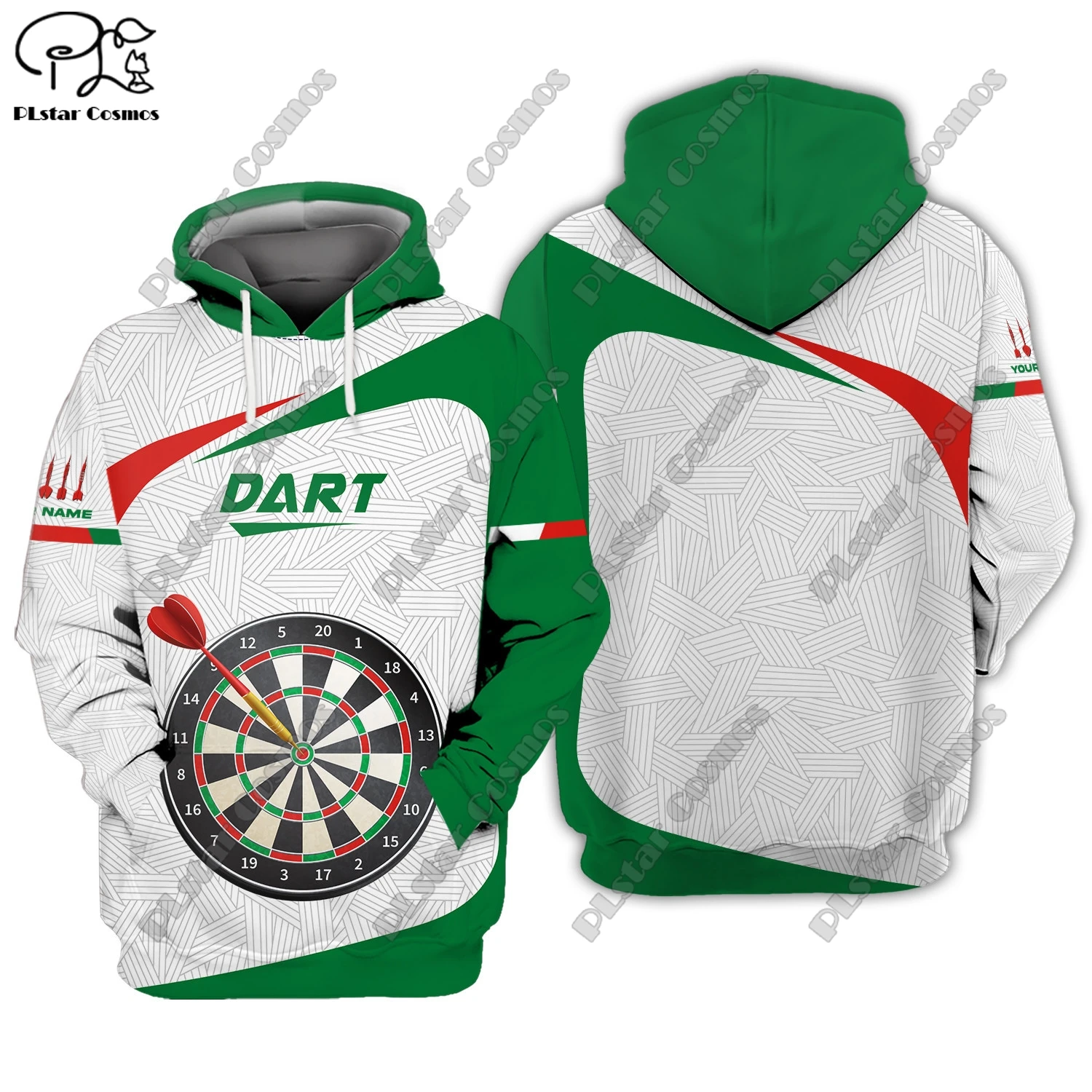 

3D printing customized name series dart throwing art unisex clothing fun casual hoodie/sweatshirt/zipper/jacket/T-shirt D-3