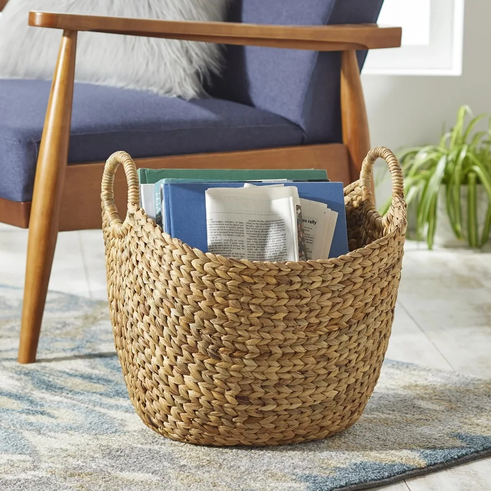 Home Organizer Large Natural Water Hyacinth Boat Basket Organization Storage Set of 2 Baskets for Bedroom Organizers Kitchen Toy
Home Organizer Large Natural Water Hyacinth Boat Basket Organization Storage Set of 2 Baskets for Bedroom Organizers Kitchen Toy