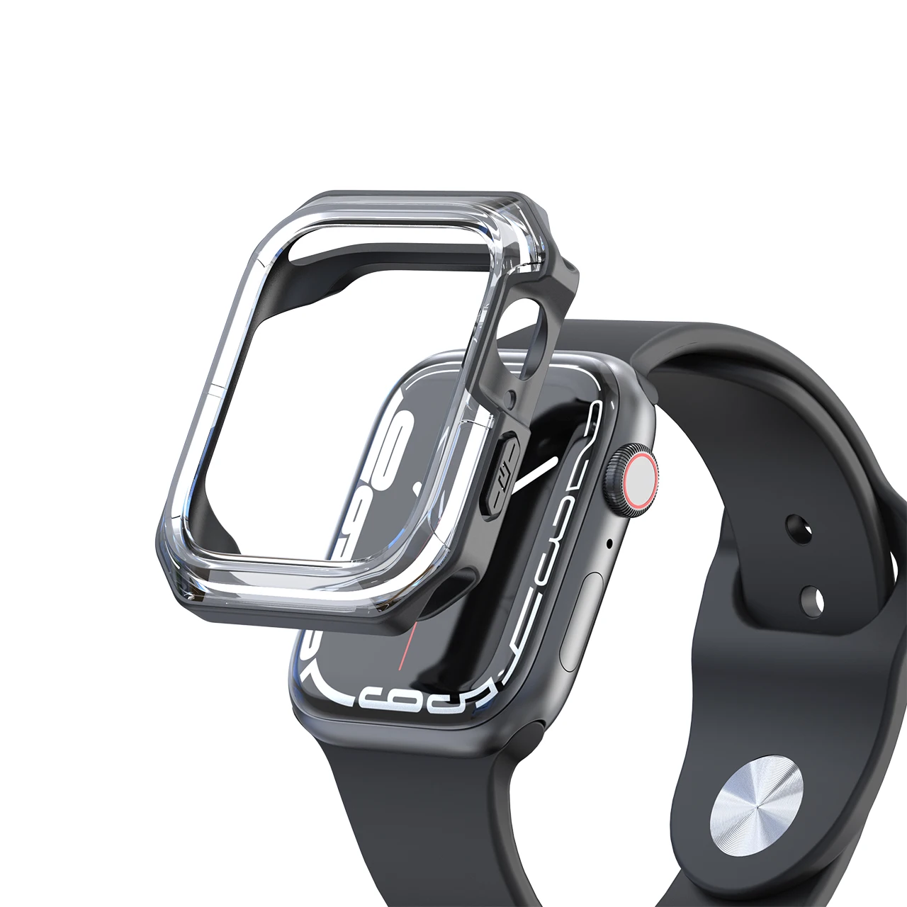 PC Cover for Apple Watch 7 45mm 41mm Case, Plastic + TPU Watch Case for Apple Watch 6/5/4/SE Protective Shell
PC Cover for Apple Watch 7 45mm 41mm Case, Plastic + TPU Watch Case for Apple Watch 6/5/4/SE Protective Shell