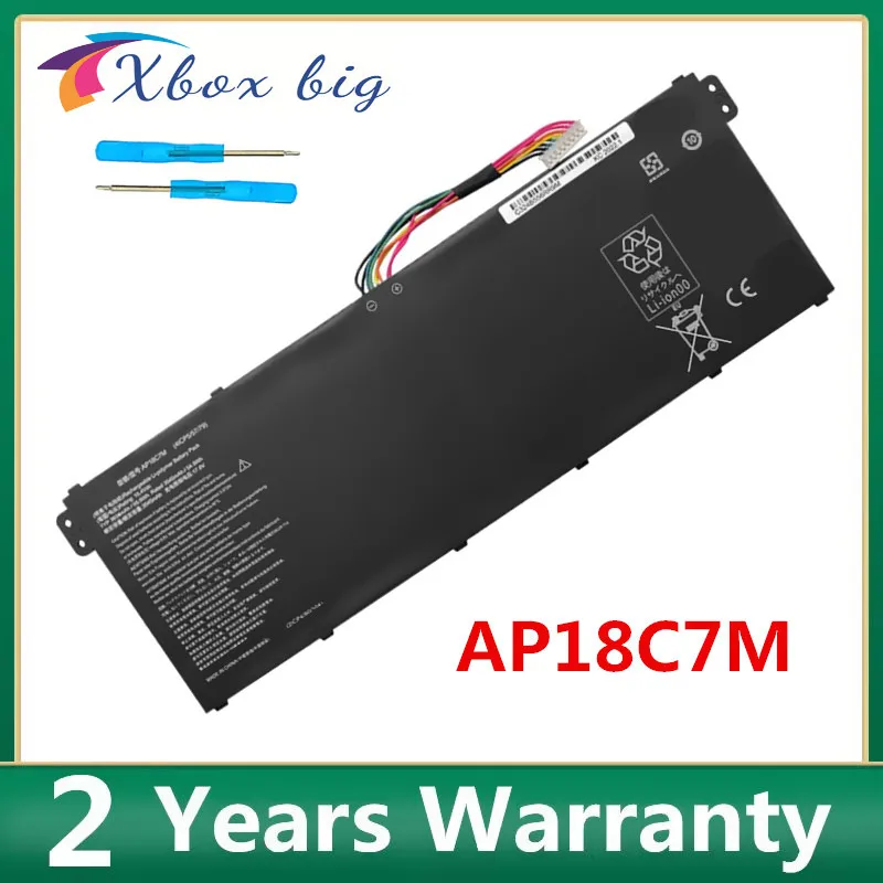 

AP18C7M Laptop Battery For Acer Swift 5 SF514-54G SP513-54N SF313-52 Series 4ICP5/57/79 15.4V 55.9Wh 3634mAh