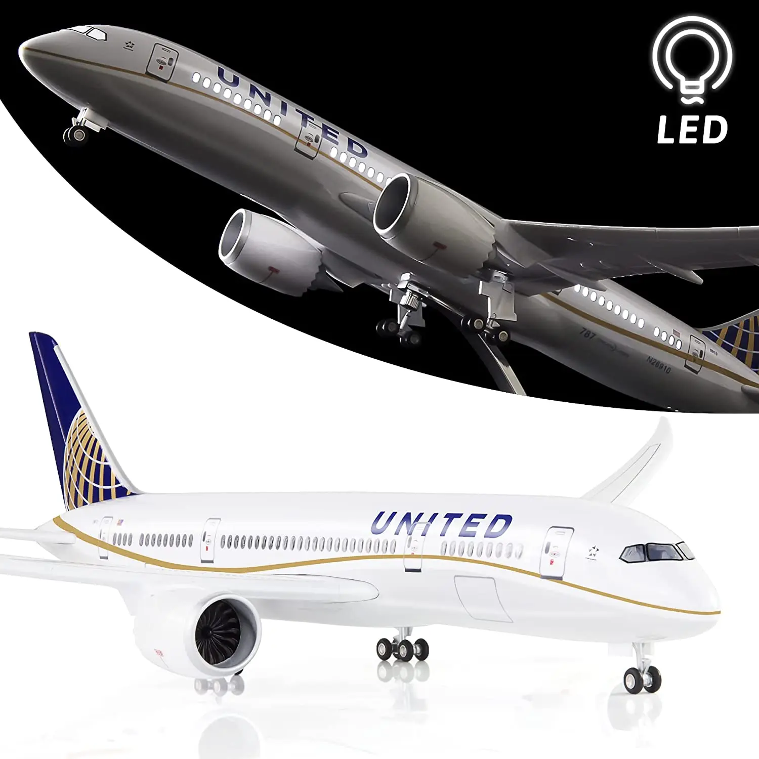 Модели самолетов в масштабе 1:130 больших моделей авиакомпании United Airlines, модели самолетов в масштабе Боинг 787, литые самолеты со стандартной коллекцией или подарком
Модели самолетов в масштабе 1:130 больших моделей авиакомпании United Airlines, модели самолетов в масштабе Боинг 787, литые самолеты со стандартной коллекцией или подарком