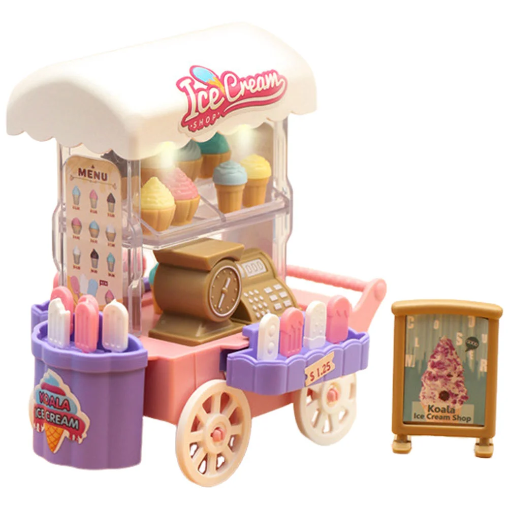 Kids Presents Party Prop Pretend Children Gifts Compact Ice Cream Truck Plaything Plastic Accessories
Kids Presents Party Prop Pretend Children Gifts Compact Ice Cream Truck Plaything Plastic Accessories