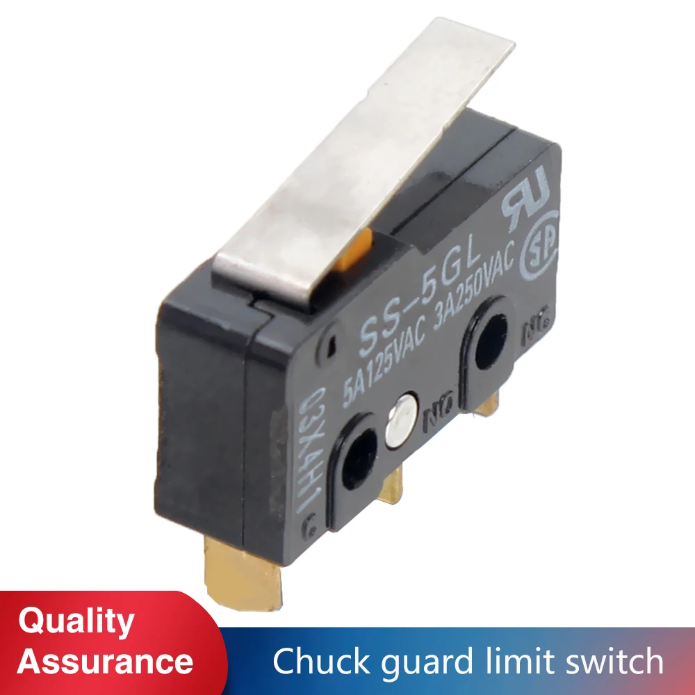 

Chuck Guard Microswitch SIEG C2&SC2&C3&SX3&JET BD-6&BD-7&BD-X7&Grizzly G0765&G0619&G8688&M1015&CX704 GSS-5GL Mini Lathe Spares