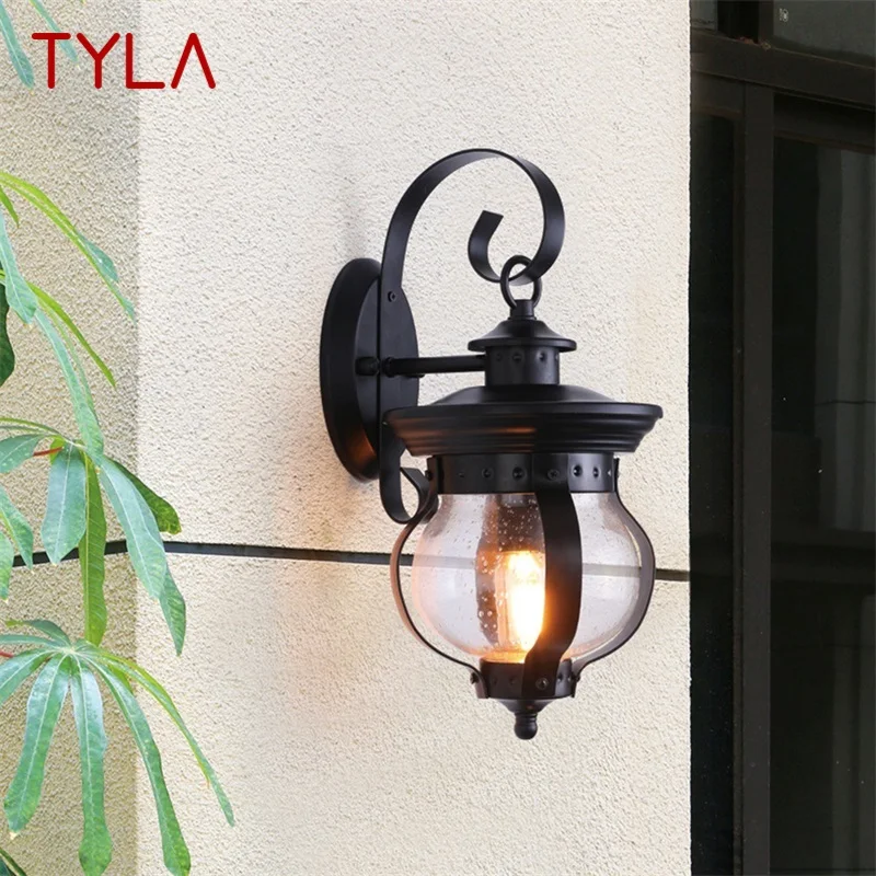 

·TYLA Outdoor Retro Wall Light Classical Sconces Lamp Waterproof IP65 LED For Home Porch Villa