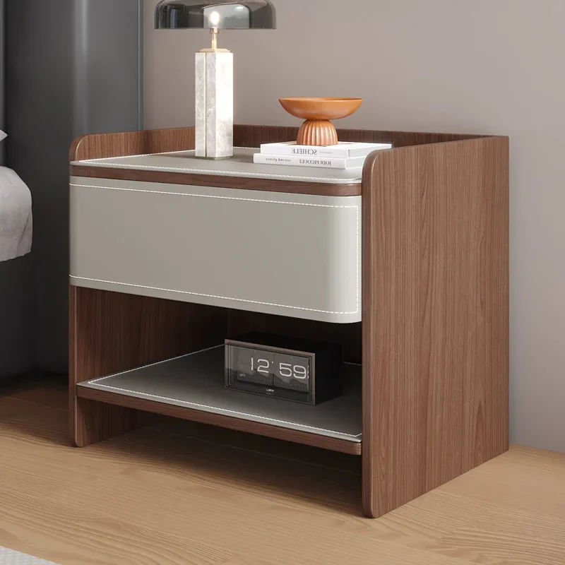 Customized Simple Homestay Saddle Leather Bedroom Storage Cabinet for Hotel Bedside Table Light Luxury Solid Wood Lacquer Free H
Customized Simple Homestay Saddle Leather Bedroom Storage Cabinet for Hotel Bedside Table Light Luxury Solid Wood Lacquer Free H