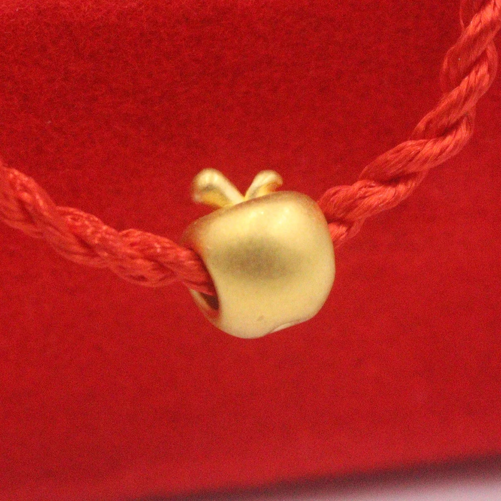 1PCS Real 999 24k Yellow Gold Pendant For Women 3D Small Apple DIY Loose Bead 0.5-0.55g
1PCS Real 999 24k Yellow Gold Pendant For Women 3D Small Apple DIY Loose Bead 0.5-0.55g