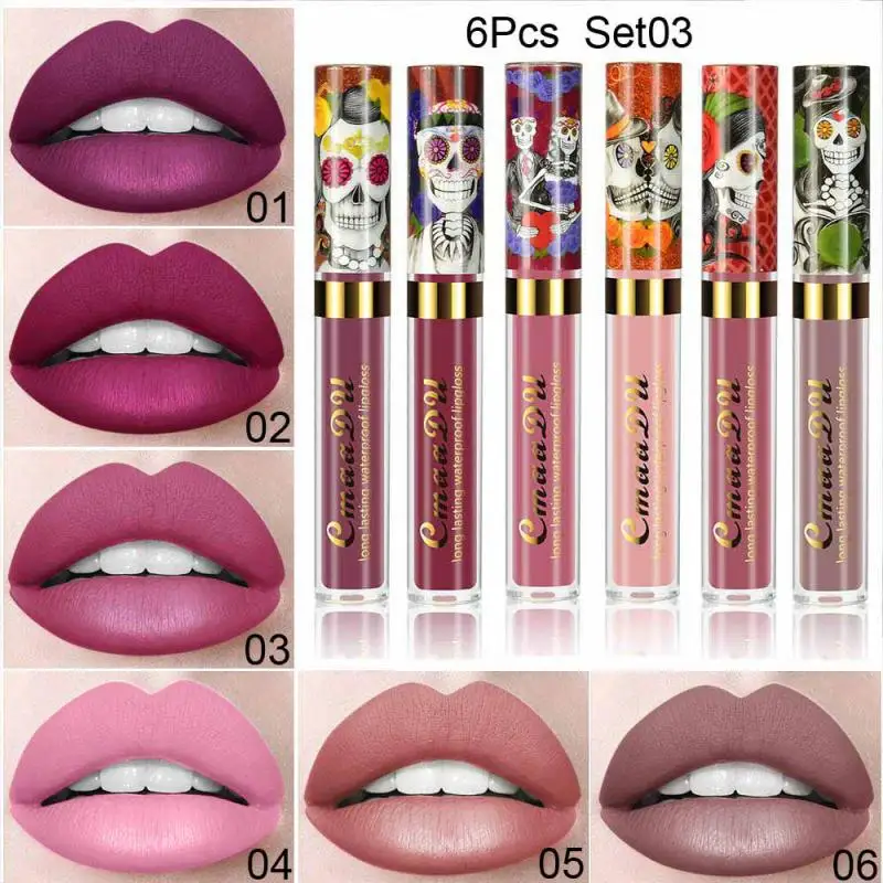Halloween Matte Liquid Lipstick Long Lasting Waterproof Sexy Glitter Style Lip Gloss Makeup Beauty Red Lip Gloss Set
Halloween Matte Liquid Lipstick Long Lasting Waterproof Sexy Glitter Style Lip Gloss Makeup Beauty Red Lip Gloss Set