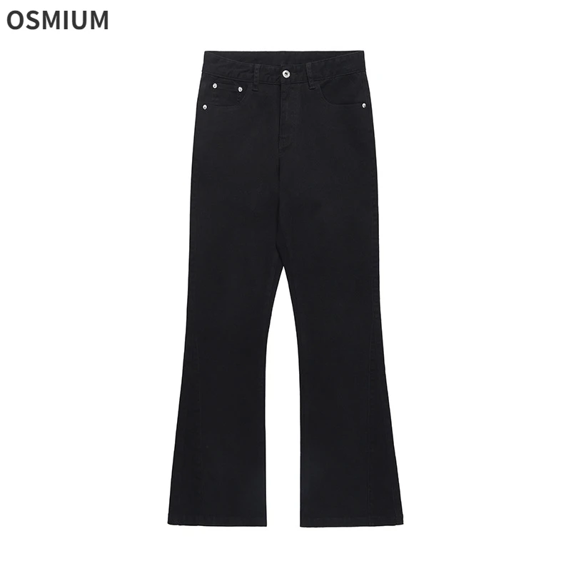 Men American White Black Flare Pants High Quality Cotton Denim Jeans Boys Casual Hip-hop Loose Plus Size Trousers Streetwear XXL
Men American White Black Flare Pants High Quality Cotton Denim Jeans Boys Casual Hip-hop Loose Plus Size Trousers Streetwear XXL