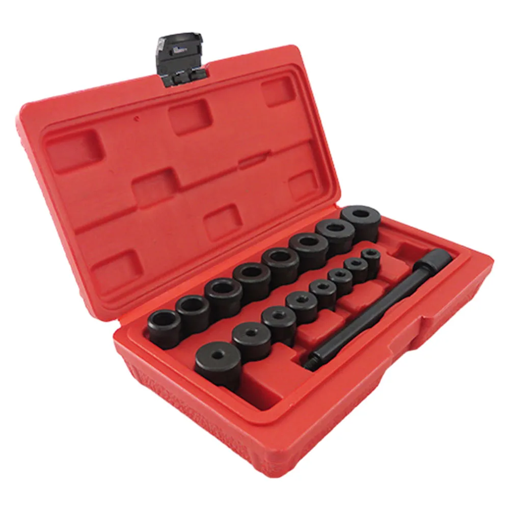 Durable Universal Clutch Aligning Tool Set 17 pcs Quick and Convenient Positioning All Tools Reliable Performance
Durable Universal Clutch Aligning Tool Set 17 pcs Quick and Convenient Positioning All Tools Reliable Performance