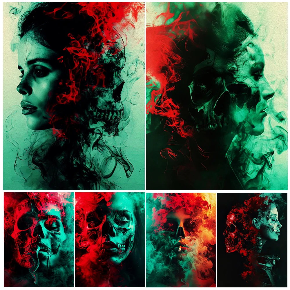 Witch And Skeleton Phantom Portrait,Vintage Wall Art Canvas Painting,Horror Gothic Fantasy Art,Poster And Print, Home Decoration
Witch And Skeleton Phantom Portrait,Vintage Wall Art Canvas Painting,Horror Gothic Fantasy Art,Poster And Print, Home Decoration