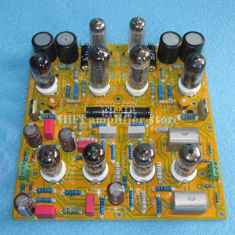American SL-1 classic pre-amplifier simplified version 12AU7+12AX7+6DJ8 tube pre-amp circuit board JCDQ26N
American SL-1 classic pre-amplifier simplified version 12AU7+12AX7+6DJ8 tube pre-amp circuit board JCDQ26N