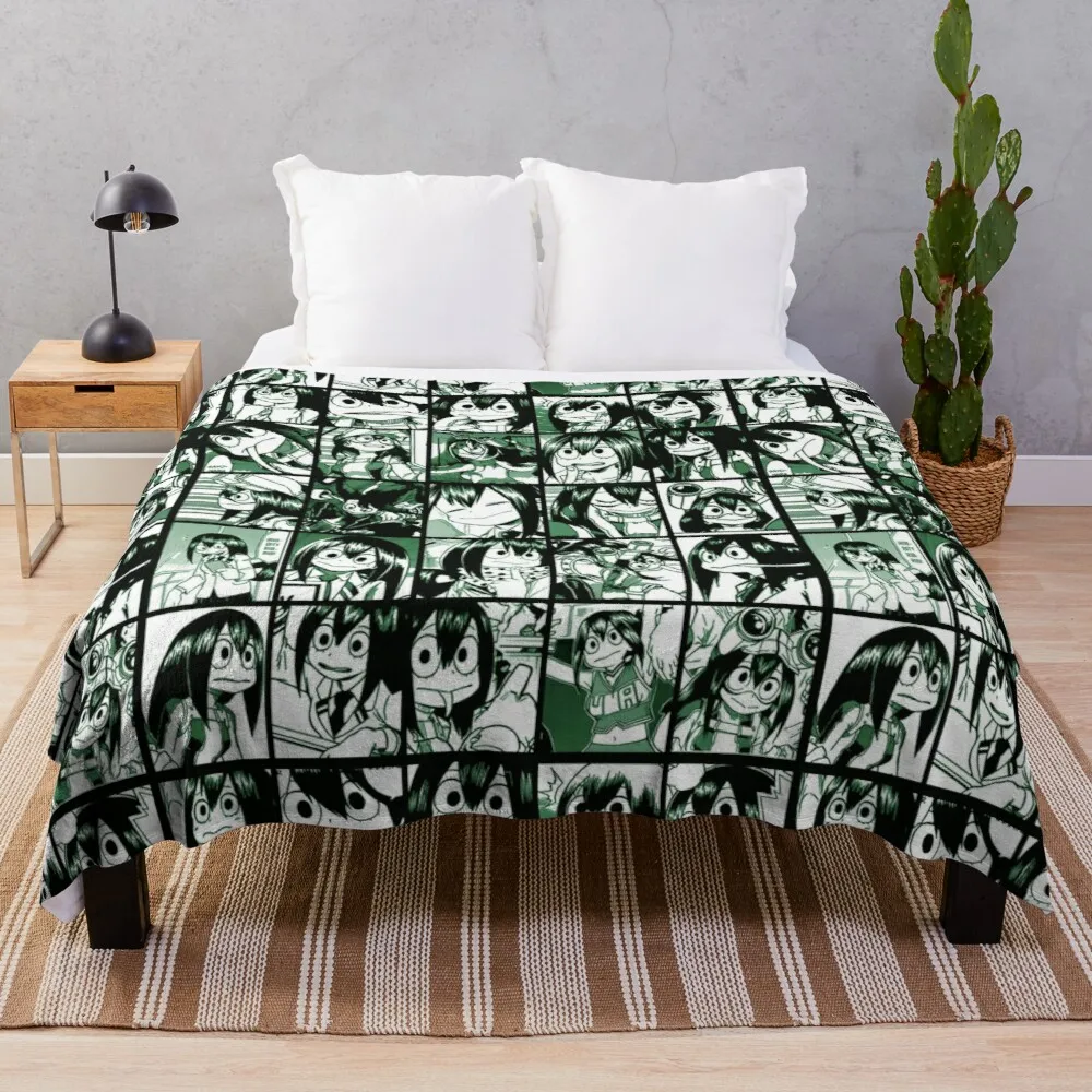 Tsuyu Asui Collage- color version Throw Blanket blanket fluffy plush queen size blanket Blanket for sofa knitted
Tsuyu Asui Collage- color version Throw Blanket blanket fluffy plush queen size blanket Blanket for sofa knitted