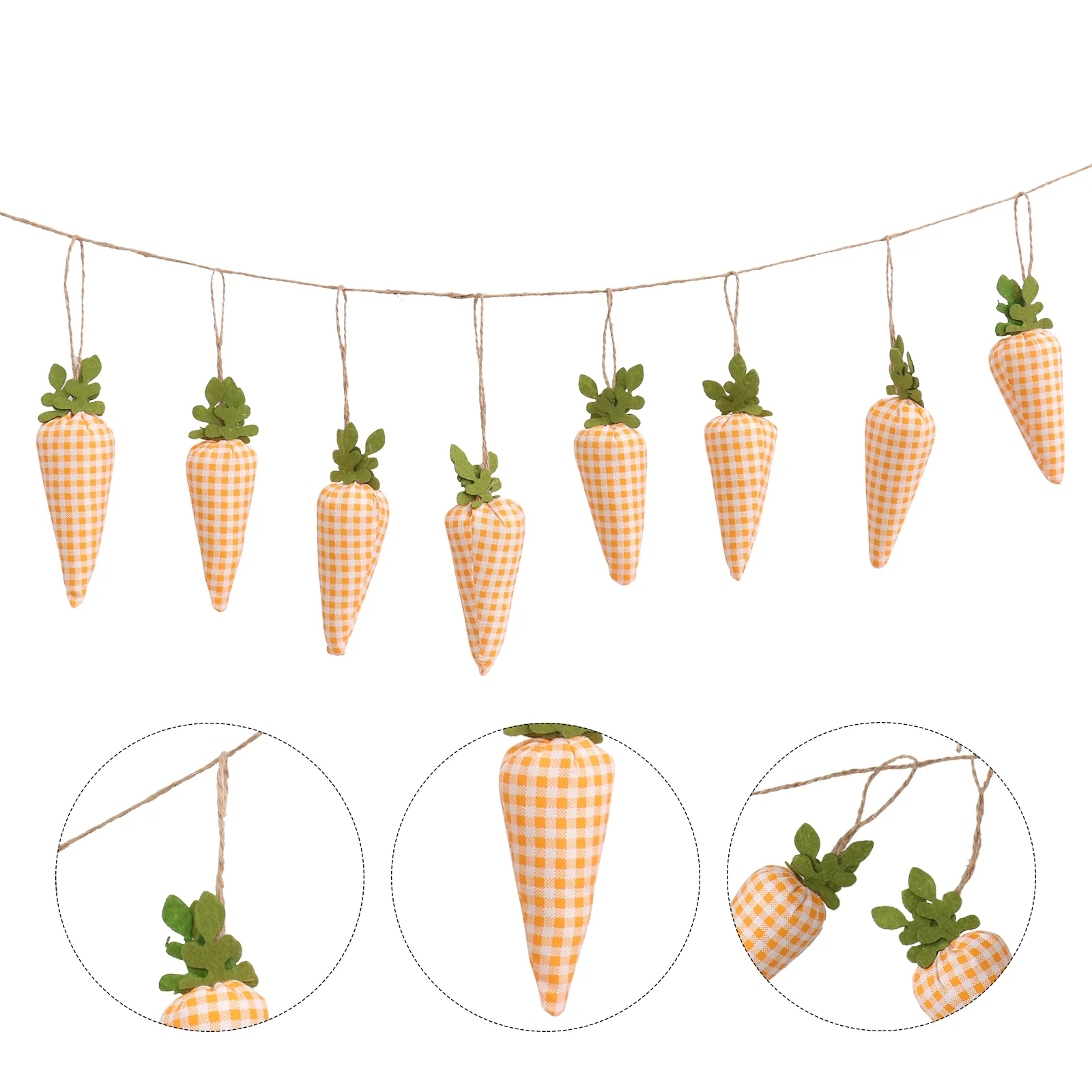 Home Decor Easter Carrot Hanging Ornament and Garland Decoration for Kitchen Party and DIY Crafts
Home Decor Easter Carrot Hanging Ornament and Garland Decoration for Kitchen Party and DIY Crafts