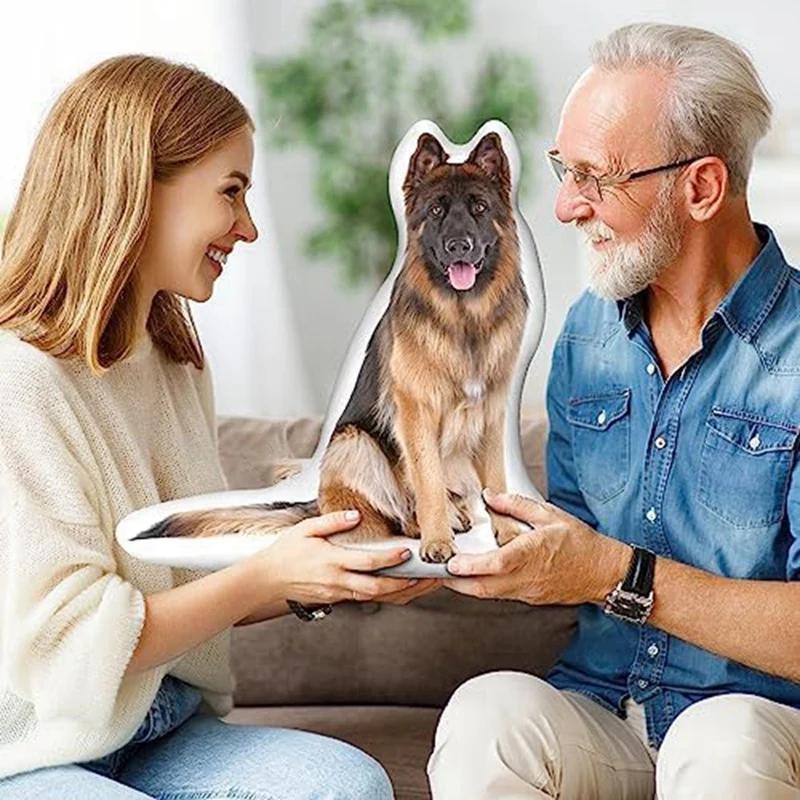 Custom Pillow Of German Shepherd Dog, 3D Designed Soft & Comfy Pillow Of Favorite Pet Durable About 50Cm
Custom Pillow Of German Shepherd Dog, 3D Designed Soft & Comfy Pillow Of Favorite Pet Durable About 50Cm