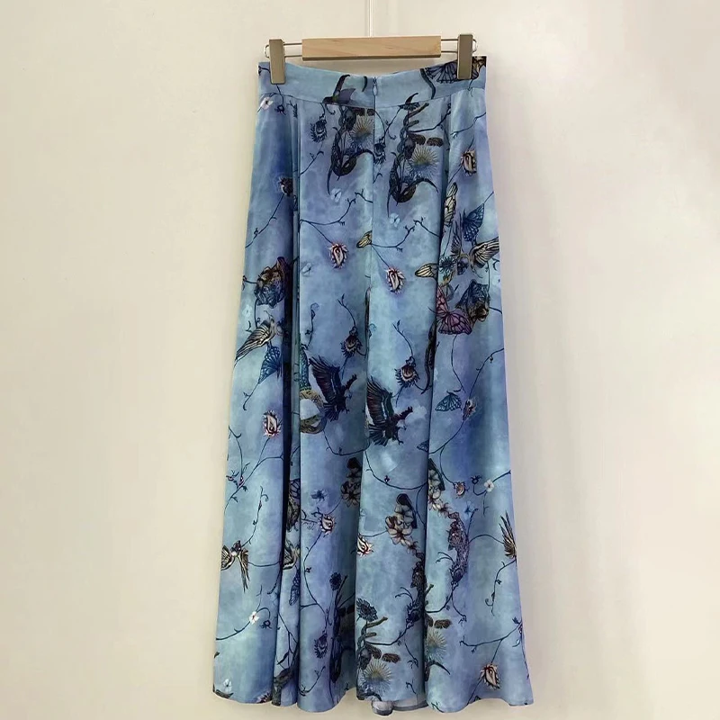 Zadig Casual Half-Skirt Women Loose Blue Chic Print Skirts Female Spring Summer Ladies Lace Fashion New Zip Design Half-Dress
Zadig Casual Half-Skirt Women Loose Blue Chic Print Skirts Female Spring Summer Ladies Lace Fashion New Zip Design Half-Dress