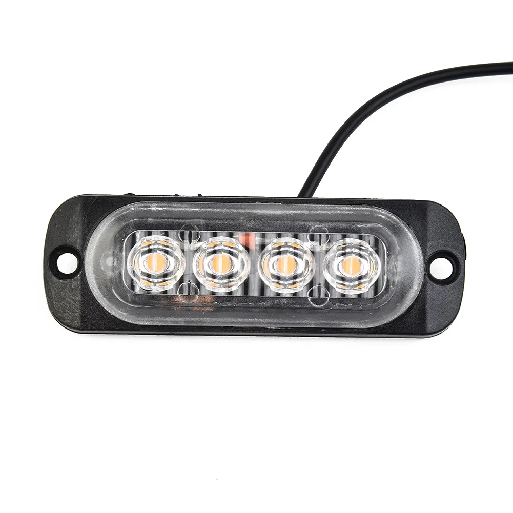Lightbar, Автомобильная фонарь с срочной фотографией, стробоскоп, мигающий желтый свет, 4 шт./фонарь с ярким желтым светом, черный корпус + прозрачные линзы
Lightbar, Автомобильная фонарь с срочной фотографией, стробоскоп, мигающий желтый свет, 4 шт./фонарь с ярким желтым светом, черный корпус + прозрачные линзы