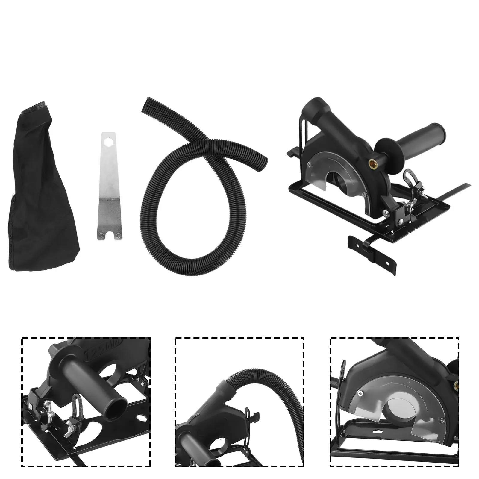 Dust Pipe Angle Grinder Hand Angle High-quality Table Saw To Cutting Machine Auxiliary Handle Base Bracket Refit
Dust Pipe Angle Grinder Hand Angle High-quality Table Saw To Cutting Machine Auxiliary Handle Base Bracket Refit