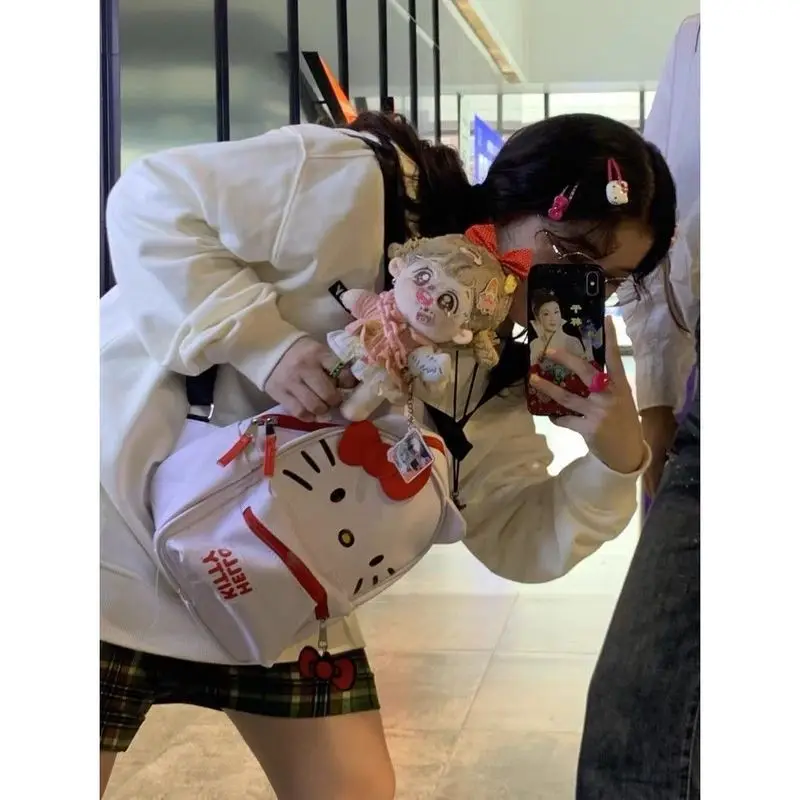 Аниме Sanrio Kawaii девочка сумка Hello Kitty мультфильм экшн-фигурки кожаные плечи анимация производные рюкзак праздничный подарок
Аниме Sanrio Kawaii девочка сумка Hello Kitty мультфильм экшн-фигурки кожаные плечи анимация производные рюкзак праздничный подарок