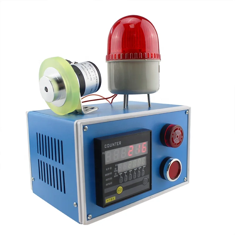 YUMO ATK72-G Counter 500PPR rotary encoder 200mm Meter Wheel warning lamp control box with holder
YUMO ATK72-G Counter 500PPR rotary encoder 200mm Meter Wheel warning lamp control box with holder