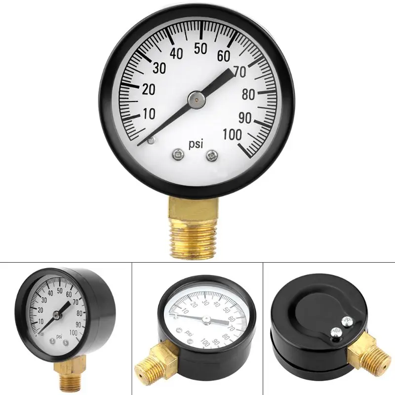 Mini Pressure Gauge Pool Spa Filter Water Pressure Measuring 1/4 0-100 1/4" Drop Shipping
Mini Pressure Gauge Pool Spa Filter Water Pressure Measuring 1/4 0-100 1/4" Drop Shipping