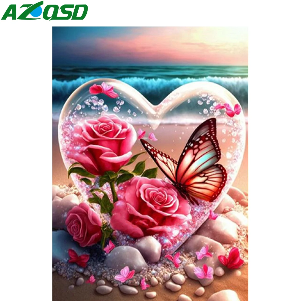 AZQSD Бриллиантовая вышивка Новый 2023 Морской пейзаж вышивка 30x40cm 5d Diy Круглая живопись Бабочка Розовое сердце
AZQSD Бриллиантовая вышивка Новый 2023 Морской пейзаж вышивка 30x40cm 5d Diy Круглая живопись Бабочка Розовое сердце