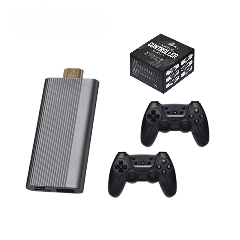 A H9 TV Game Stick 4K output 10000/20000 Games 32/64/128G Retro Classic Game Box X2 Gaming stick
A H9 TV Game Stick 4K output 10000/20000 Games 32/64/128G Retro Classic Game Box X2 Gaming stick